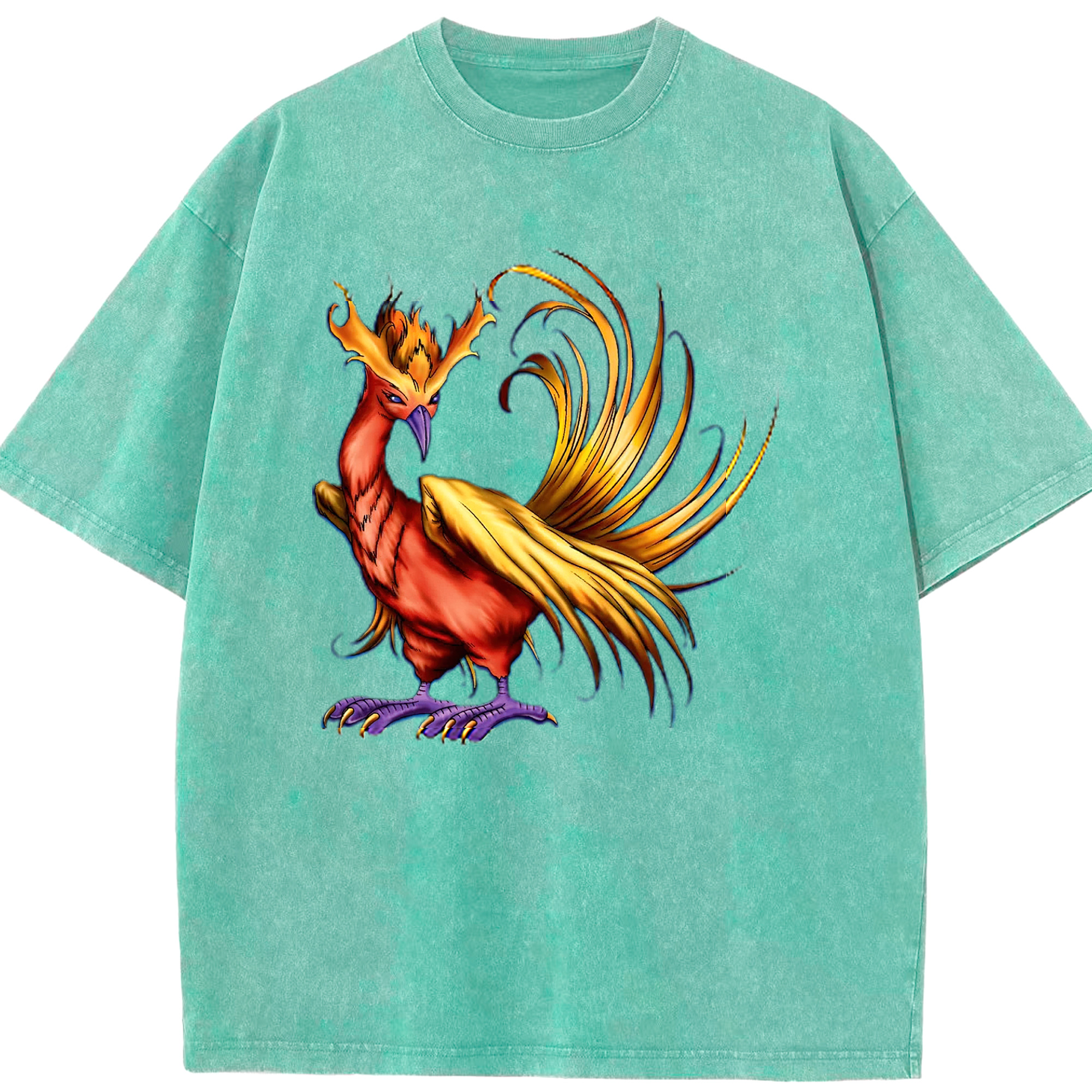 （画像用） 遊☆戯☆王 Yu-Gi-Oh! 綿100% ヴィンテージ風 半袖Tシャツ（フロントプリント）